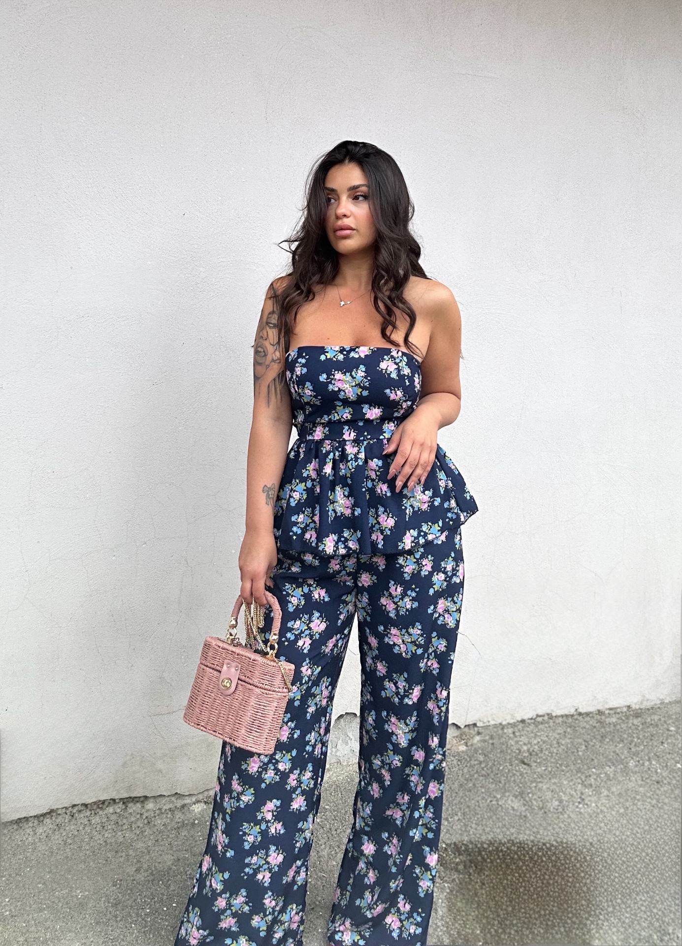Twinset Peplum Floreale